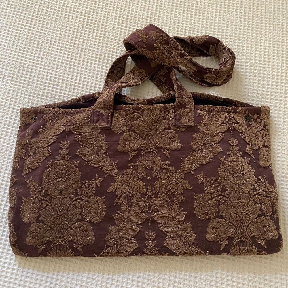 Vintage Boho Tapestry Tote Bag